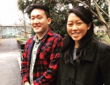 David Tian ’17 and Iris Chan ’17
